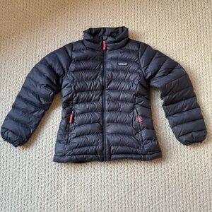 Patagonia Down Navy Blue Zip up Jacket Size 10